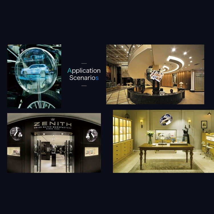 3D Hologram LED Fan Display Billboard, WiFi App Control, Display Resolution: 512 x 512 Pixels