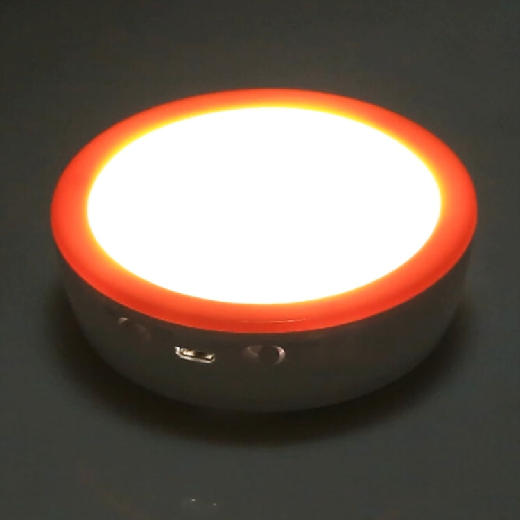 R10 USB Charging LED PIR Sensor Night Light , 4000K Emergency Light Cabinet Lamp, Sensor Distance: about 3m, DC 4.5V