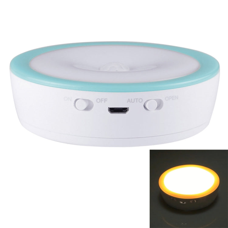 R10 USB Charging LED PIR Sensor Night Light , 4000K Emergency Light Cabinet Lamp, Sensor Distance: about 3m, DC 4.5V
