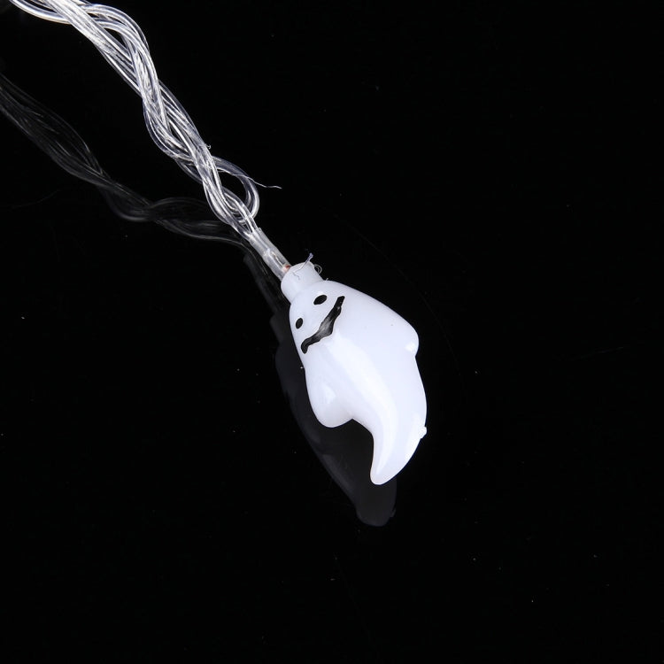 4m White Ghost Water Resistant RGB Modeling String Light, 20 LEDs Without End Joint and Controller, AC 110V-220V(Colorful Light)