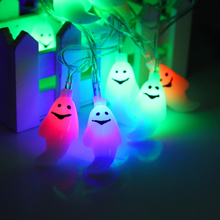 4m White Ghost Water Resistant RGB Modeling String Light, 20 LEDs Without End Joint and Controller, AC 110V-220V(Colorful Light)