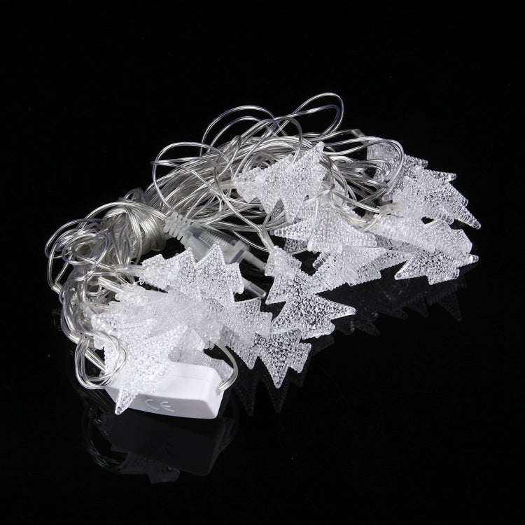4m Water Resistant RGB Modeling String Lights, 20 LEDs Christmas Tree Without End Joint and Controller, AC 110V-220V(Colorful Light)