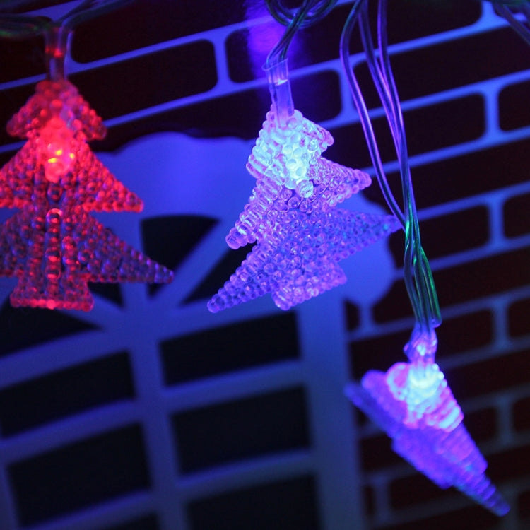 4m Water Resistant RGB Modeling String Lights, 20 LEDs Christmas Tree Without End Joint and Controller, AC 110V-220V(Colorful Light)