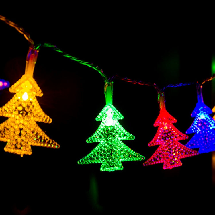 4m Water Resistant RGB Modeling String Lights, 20 LEDs Christmas Tree Without End Joint and Controller, AC 110V-220V(Colorful Light)