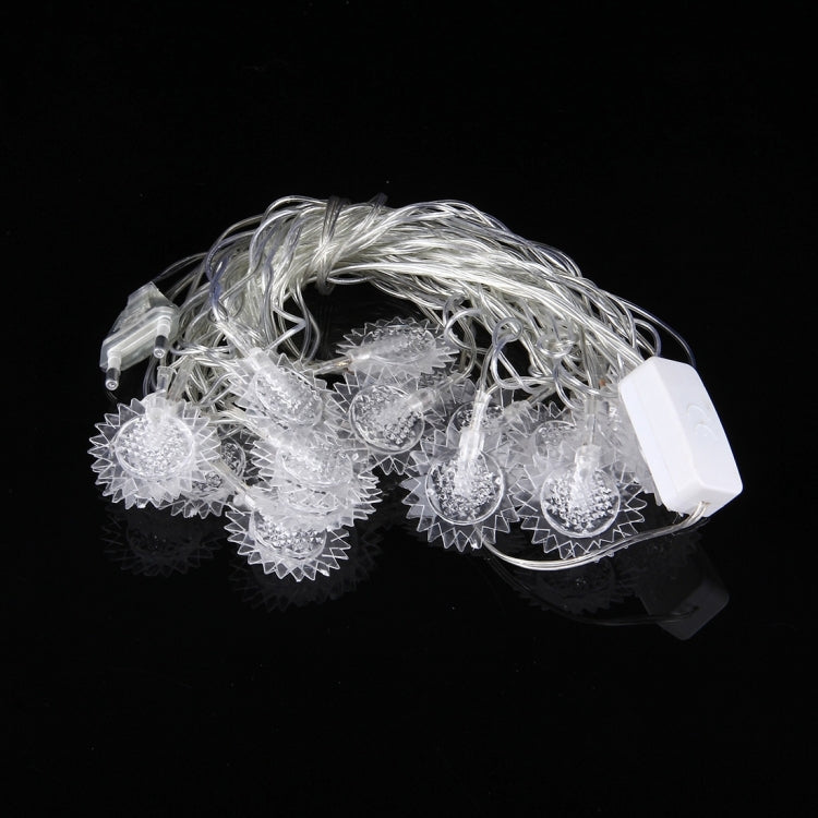 4m Water Resistant RGB Modeling String Light, 20 LEDs Sunflower Without End Joint and Controller, AC 110V-220V(Colorful Light)