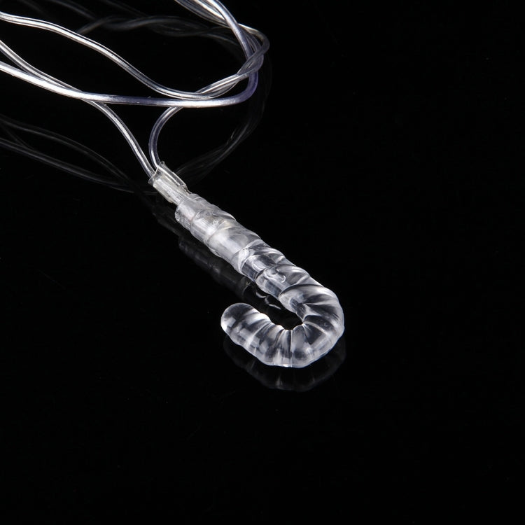 4m  Water Resistant RGB Modeling String Light, 20 LEDs Candy Cane Without End Joint and Controller, AC 110V-220V(Colorful Light)