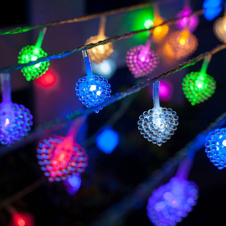 4m Water Resistant  RGB Modeling String Light, 20 LEDs Small Heart-shaped Without End Joint and Controller, AC 110V-220V(Colorful Light)