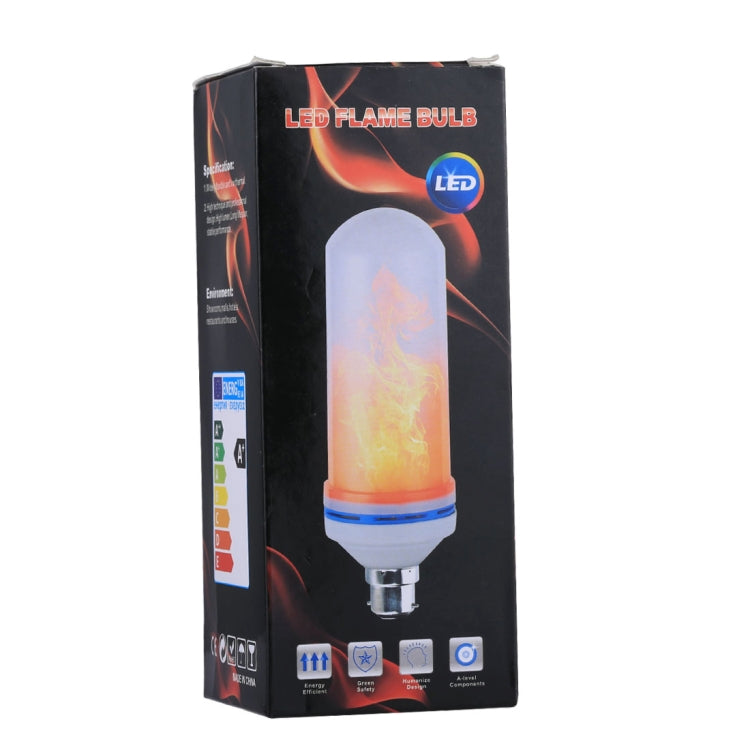 E27 6W LED Simulated Flickering Flame Effect Light Bulb , 1400K with 3 Modes, AC 85-265V