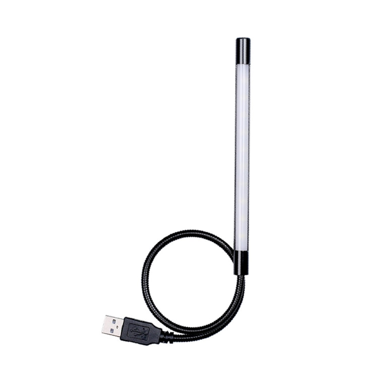 Sunshine T10 Touch Switch Stepless Dimming Flexible LED Reading Light, 10 LEDs USB Powered Night Light