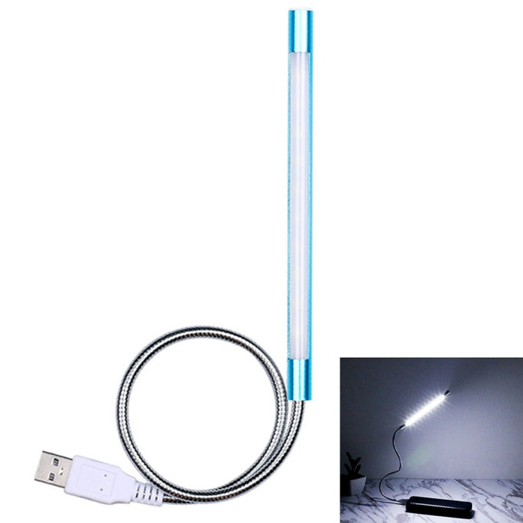 Sunshine T10 Touch Switch Stepless Dimming Flexible LED Reading Light, 10 LEDs USB Powered Night Light