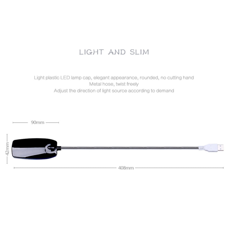 Sunshine S28 Flexible LED Reading Light , 28 LEDs Portable USB Powered Night Light