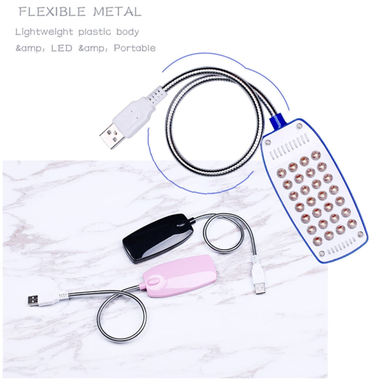 Sunshine S28 Flexible LED Reading Light , 28 LEDs Portable USB Powered Night Light