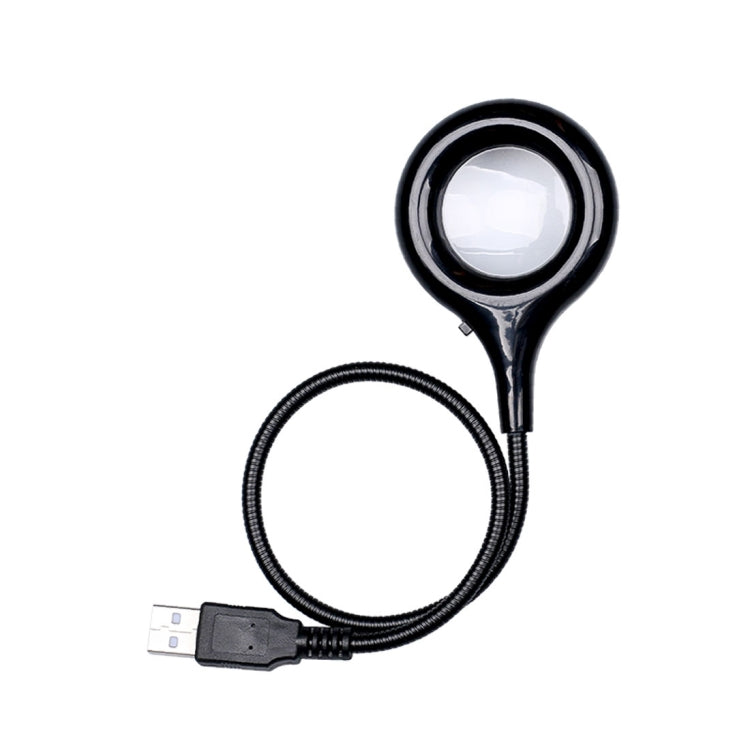 Sunshine S18 Flexible LED Reading Light with Magnifier, 18 LEDs Portable USB Powered Night Light