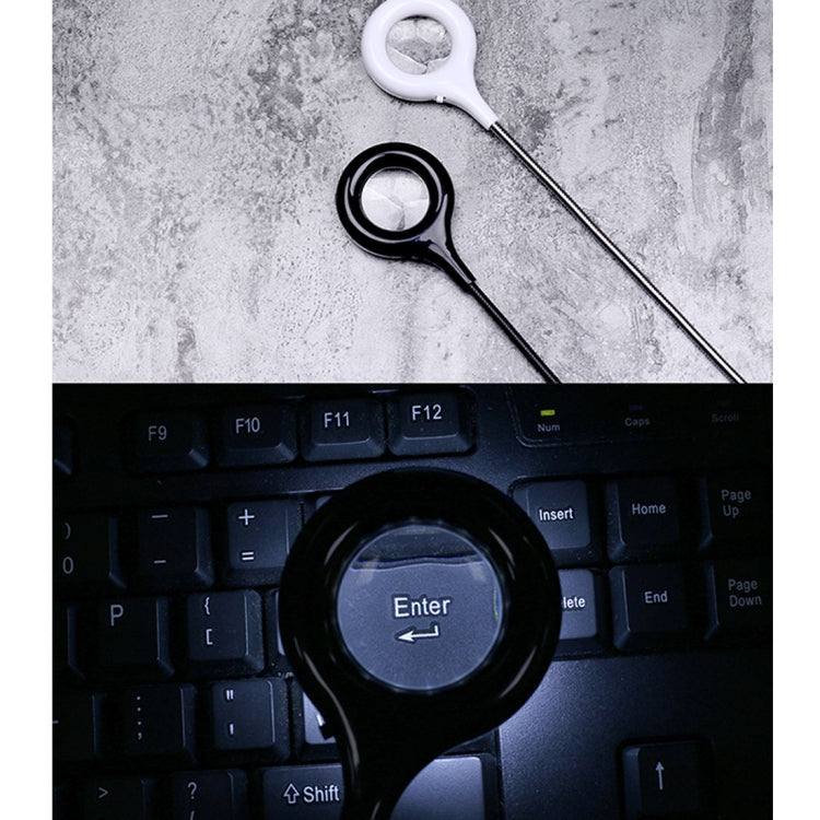 Sunshine S18 Flexible LED Reading Light with Magnifier, 18 LEDs Portable USB Powered Night Light
