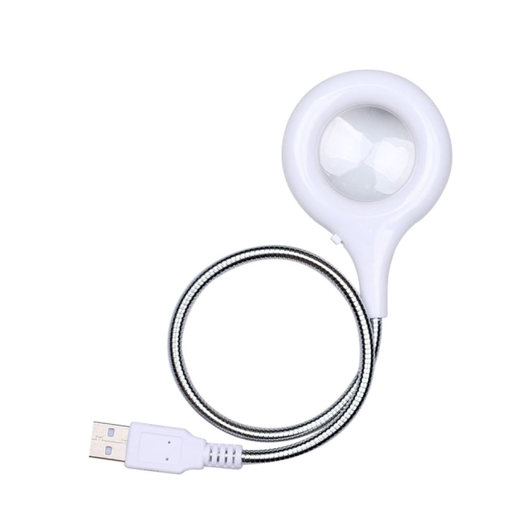 Sunshine S18 Flexible LED Reading Light with Magnifier, 18 LEDs Portable USB Powered Night Light
