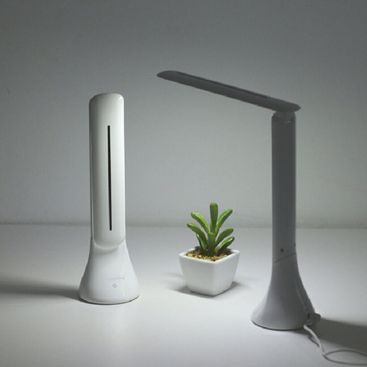 Sunshine D-002 Touch Switch Adjust Brightness LED Desk Lamp, Portable Eye-protection LED Night Light(White)