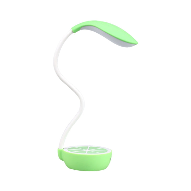 Sunshine D-001 LED Lemon Folded Desk Table Lamp , Novelty Portable Touch Stepless Dimming Eye-protection Rechargeable Night Light