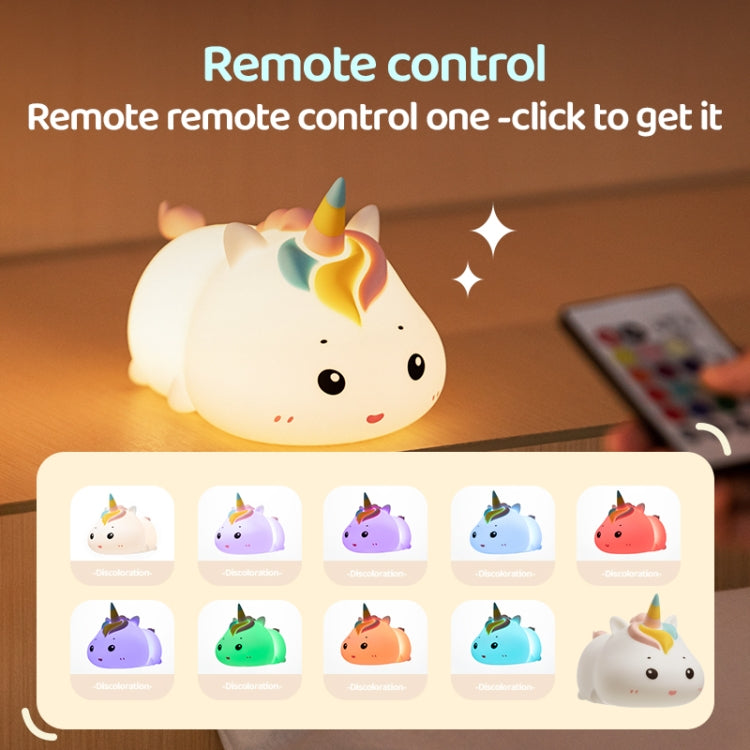 Home Atmosphere Small Night Light Unicorn Pat Light