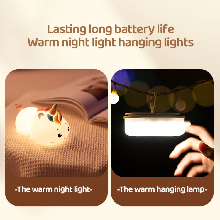 Home Atmosphere Small Night Light Unicorn Pat Light