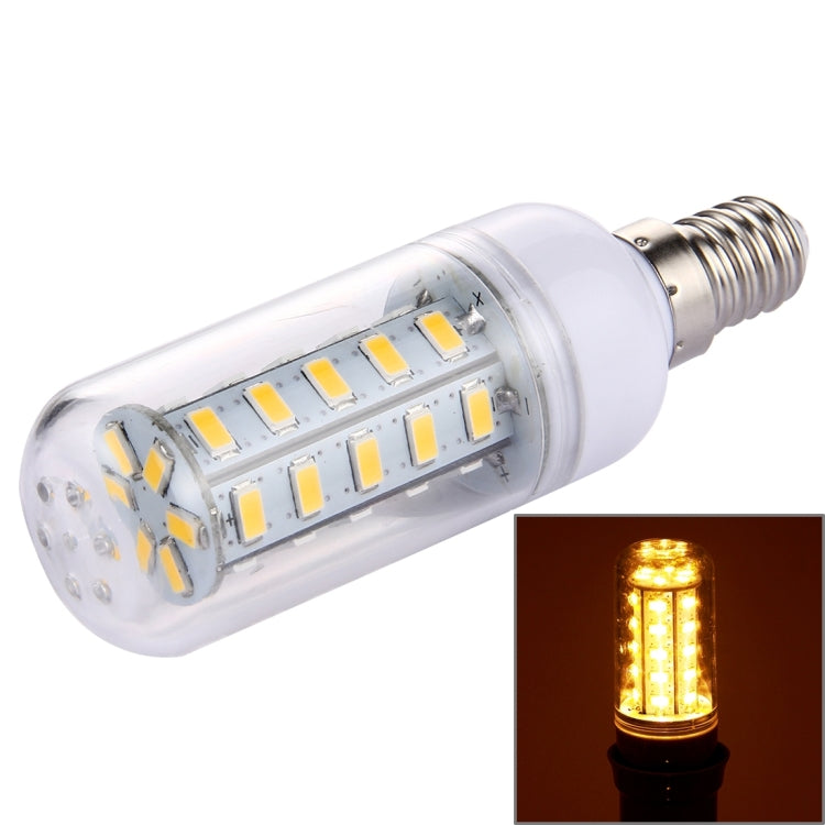 E14 3.5W 36 LEDs SMD 5730 LED Corn Light Bulb, AC 110-220V