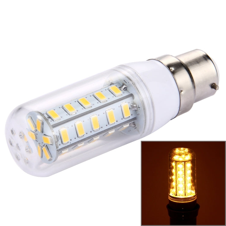 B22 3.5W 36 LEDs SMD 5730 LED Corn Light Bulb, AC 12-80V