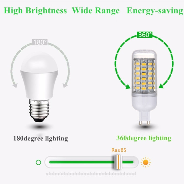 G9 5.5W 69 LEDs SMD 5730 LED Corn Light Bulb, AC 200-240V