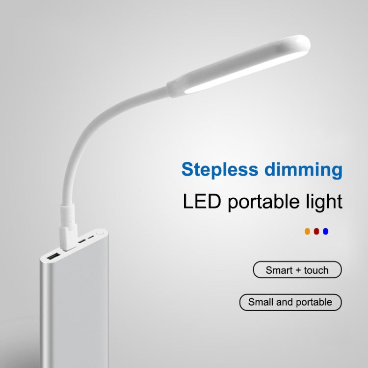 USB Portable Night Light LED Glare Eye Protection Computer Keyboard Desk Lamp