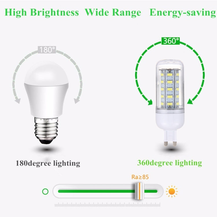 G9 3.5W 36 LEDs SMD 5730 LED Corn Light Bulb, AC 12-80V