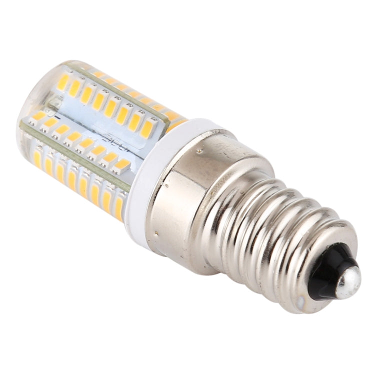 E14 SMD 3014 64 LEDs Dimmable LED Corn Light, AC 220V