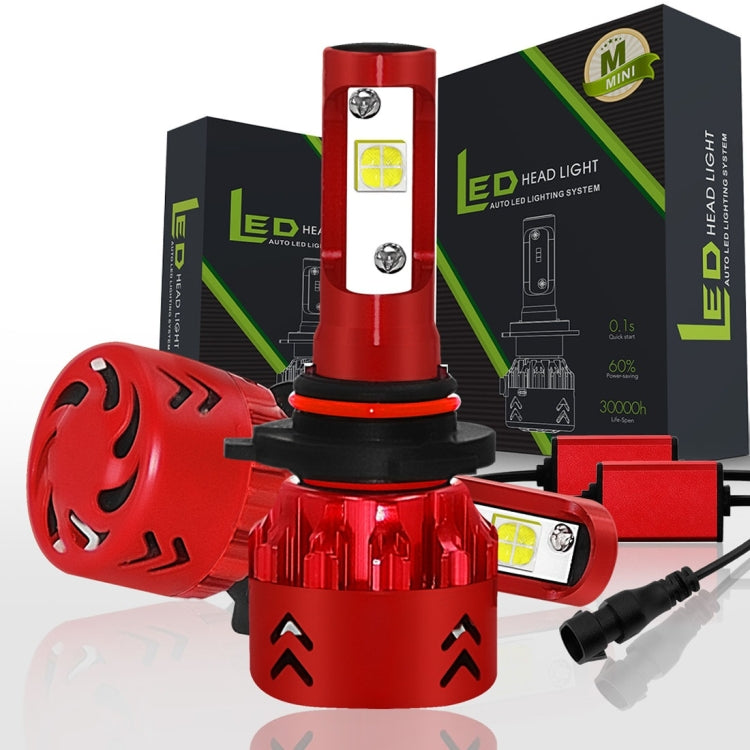 2 PCS Auto Car HB3/9005/H10 25W 2500LM 6000K Pure White CREE-XHP50 LED Headlight Bulbs Conversion Kit, DC 9-36V