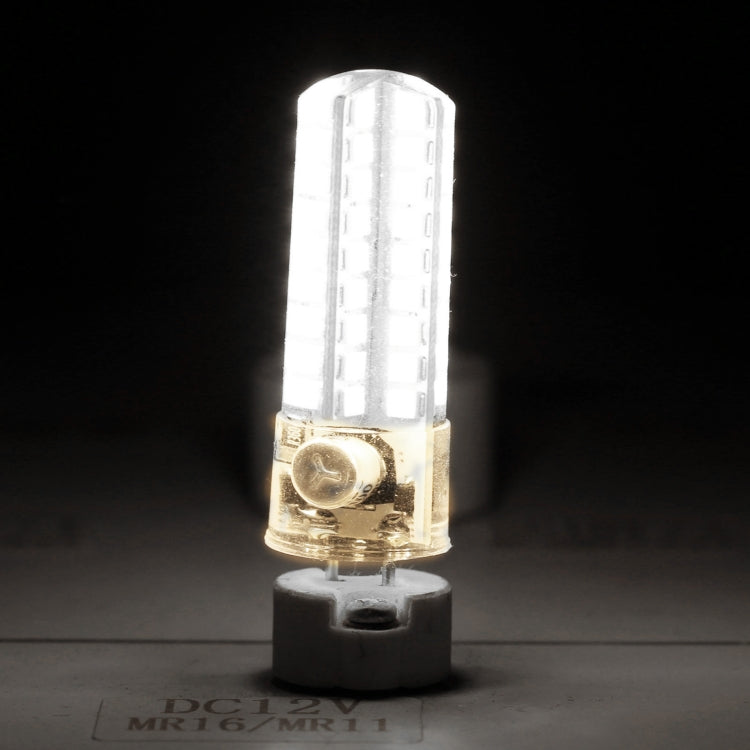 GY6.35 72 LEDs SMD 2835 Corn Light Bulb, AC/DC 12V