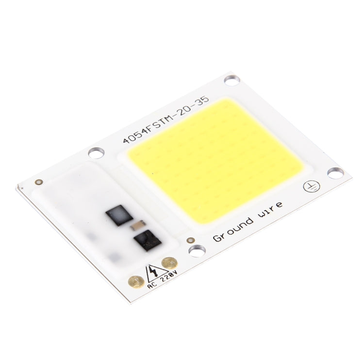 2 PCS 30W 2800-6000K High Power Brightness COB Chips LED Light Beads, AC 220V
