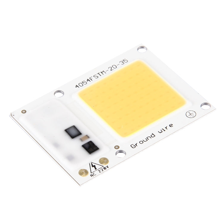 2 PCS 30W 2800-6000K High Power Brightness COB Chips LED Light Beads, AC 220V