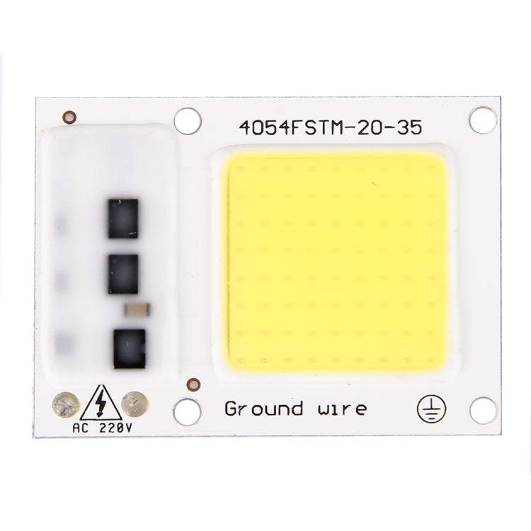 2 PCS 50W 2800-6000K High Power Brightness COB Chips LED Light Beads, AC 220V