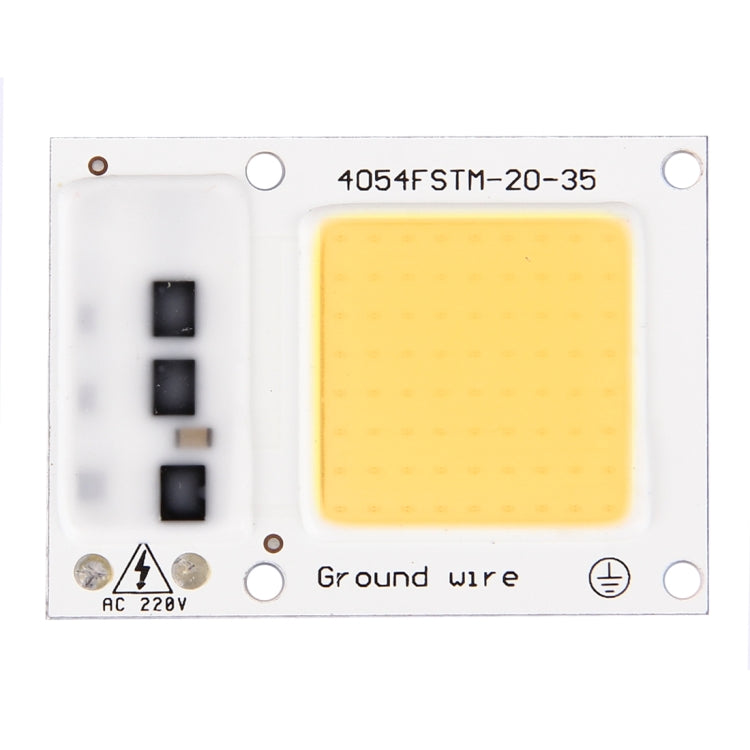 2 PCS 50W 2800-6000K High Power Brightness COB Chips LED Light Beads, AC 220V