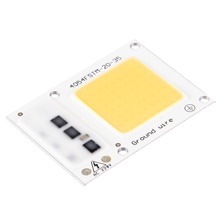 2 PCS 50W 2800-6000K High Power Brightness COB Chips LED Light Beads, AC 220V