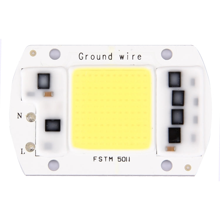 2 PCS 100W 2800-6000K High Power Brightness COB Chips LED Light Beads, AC 220V