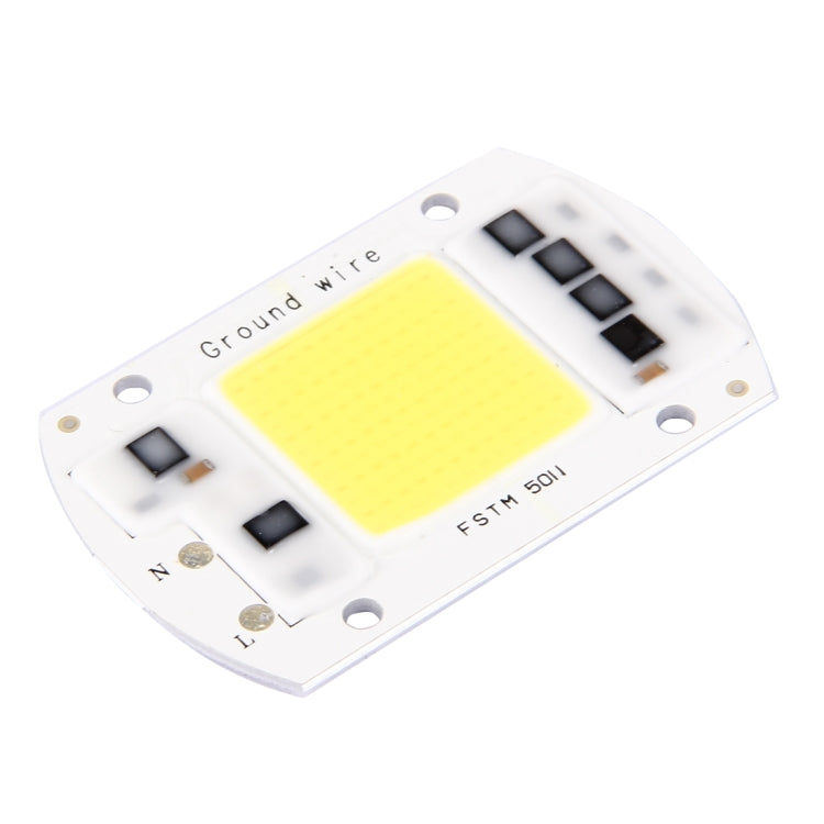 2 PCS 100W 2800-6000K High Power Brightness COB Chips LED Light Beads, AC 220V