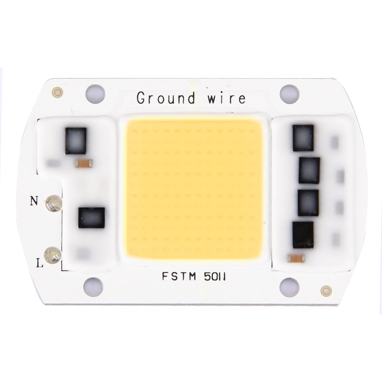 2 PCS 100W 2800-6000K High Power Brightness COB Chips LED Light Beads, AC 220V
