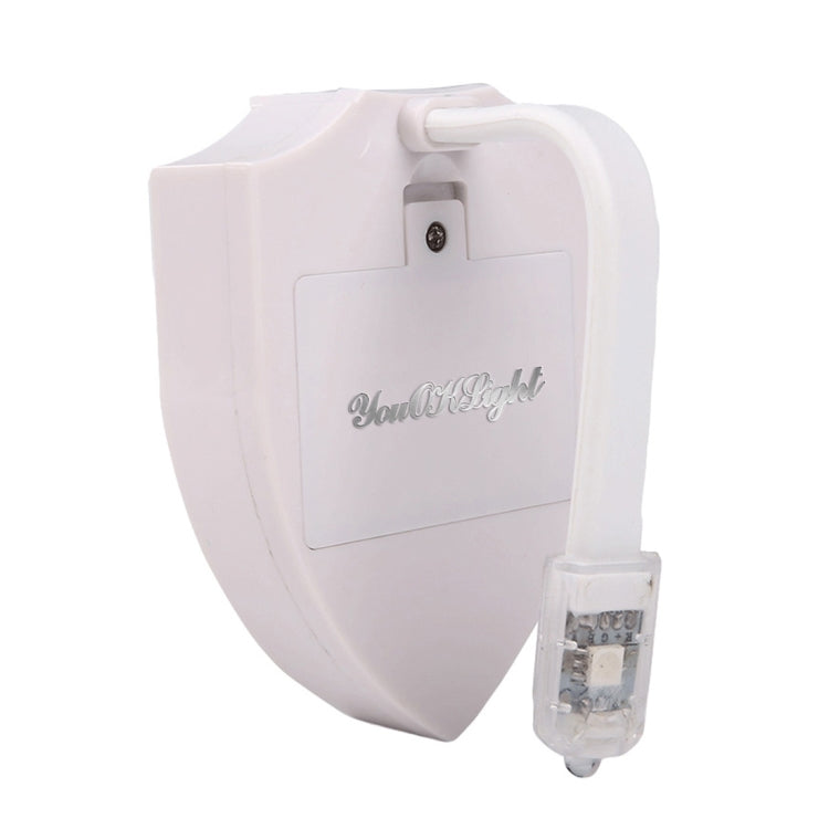 YouOKLight YK2248 8-color Human Body Motion Dection Sensor LED Light, Home Toilet Bathroom Seat Night Light with UV Sterilization Features