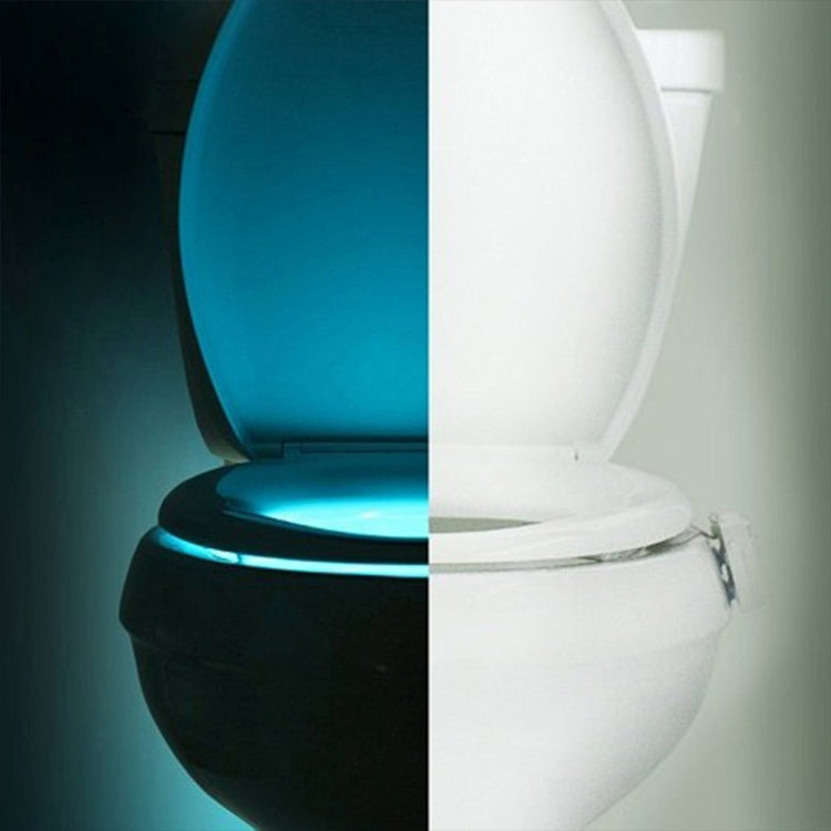 YouOKLight YK2248 8-color Human Body Motion Dection Sensor LED Light, Home Toilet Bathroom Seat Night Light with UV Sterilization Features