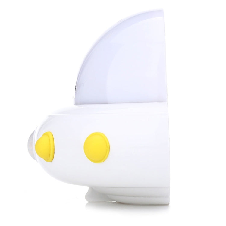 YouOKLight YK2231 White Light Flying Saucer UFO Shaped LED Night Light , 5 LEDs USB Charging Motion Sensor Lamp for Kids Nursery Bedroom, DC 5V