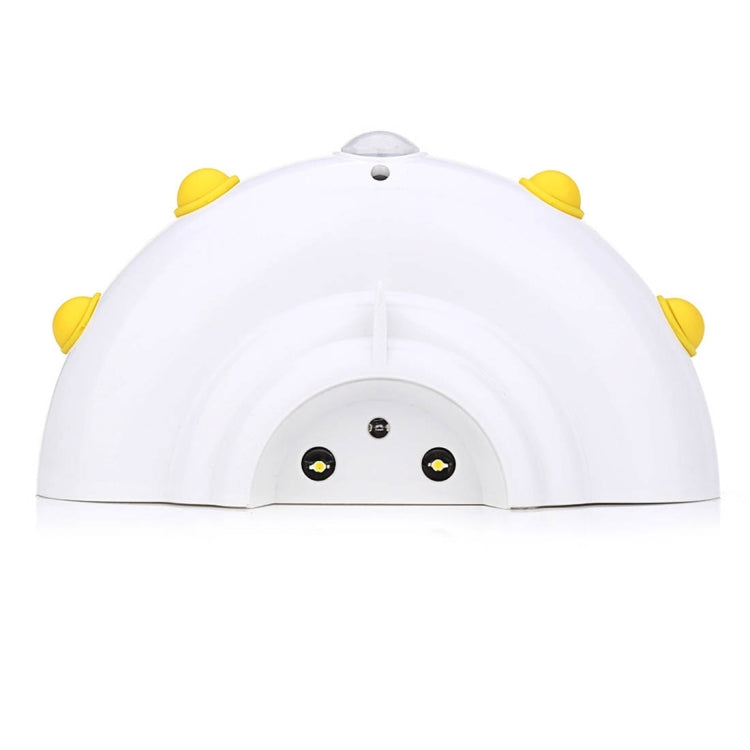 YouOKLight YK2231 White Light Flying Saucer UFO Shaped LED Night Light , 5 LEDs USB Charging Motion Sensor Lamp for Kids Nursery Bedroom, DC 5V