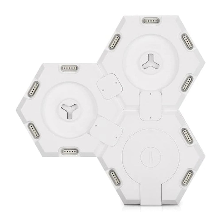 3 PCS / Set LifeSmart Creative Geometry Assembly Quantum Light with Base, Smart APP Control / Voice Control