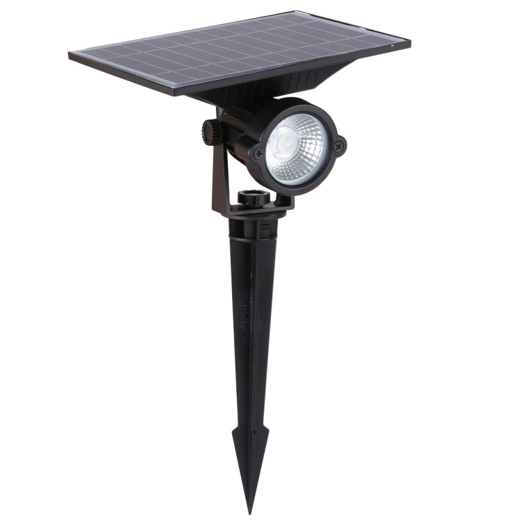 10W LED Solar Powered Lawn Spotlight IP65 Waterproof Outdoor Garden Landscape Lamp