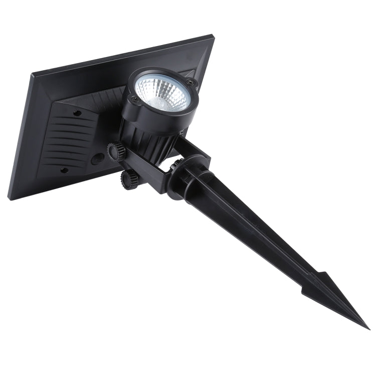 10W LED Solar Powered Lawn Spotlight IP65 Waterproof Outdoor Garden Landscape Lamp