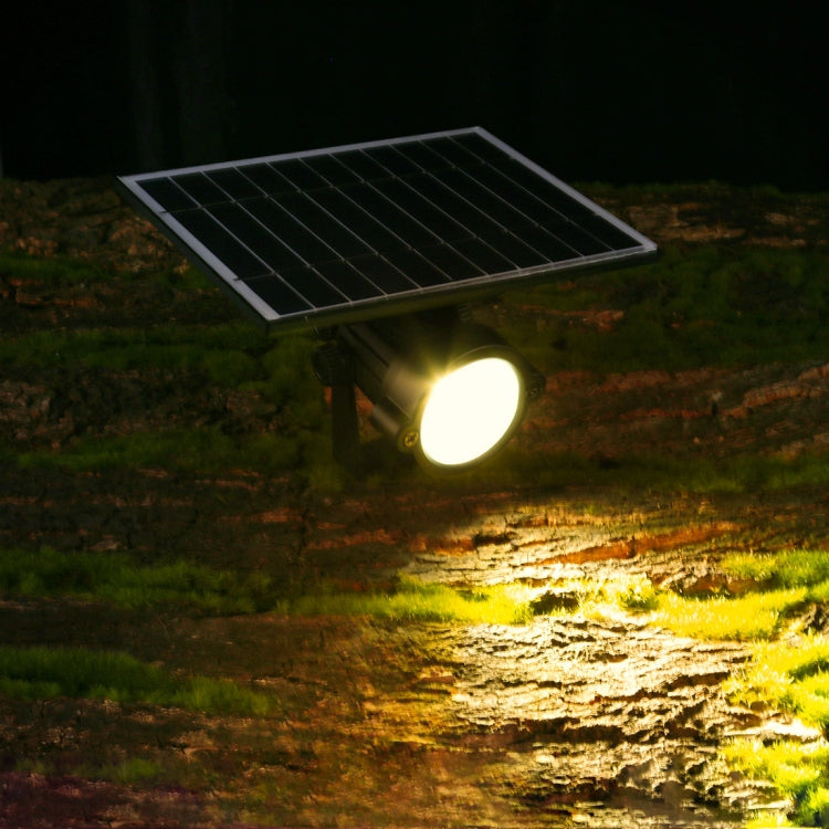 10W LED Solar Powered Lawn Spotlight IP65 Waterproof Outdoor Garden Landscape Lamp