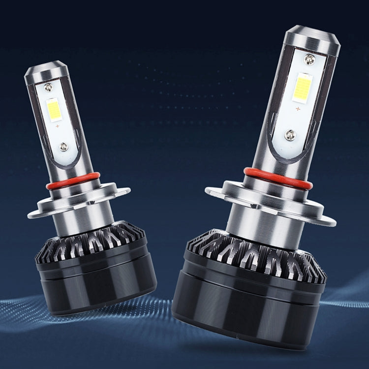 2 PCS H7 Car Lamp Replacement LED Headlight Bulbs Conversion Kit, White 6000K 2000LM 22W