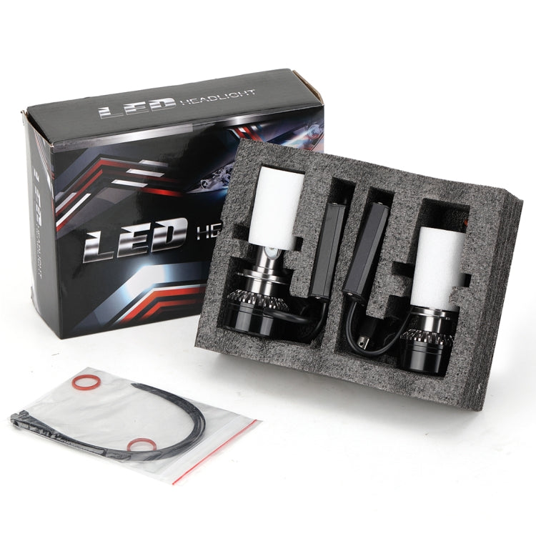 2 PCS H7 Car Lamp Replacement LED Headlight Bulbs Conversion Kit, White 6000K 2000LM 22W