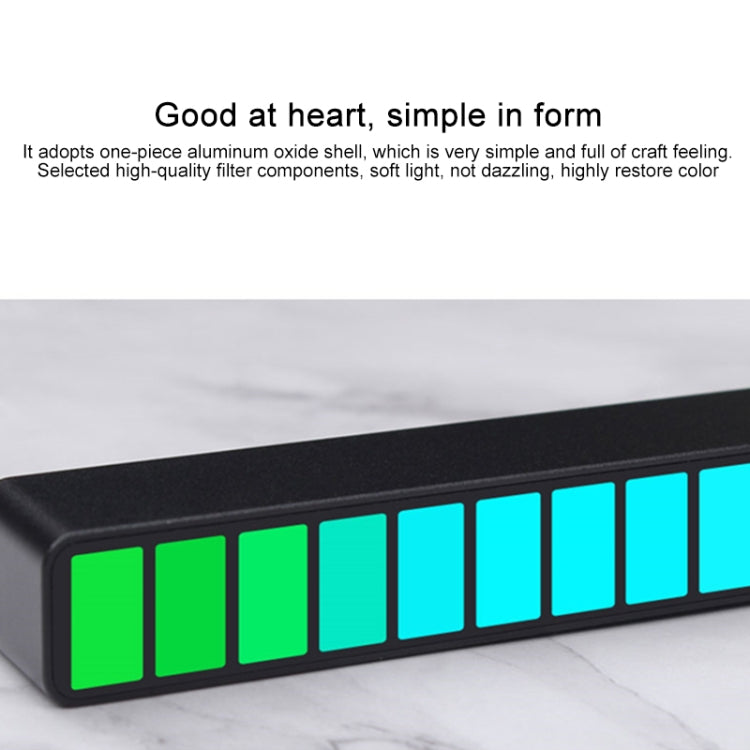 USB Music Voice Control LED Light RGB Decoration Atmosphere Lamp